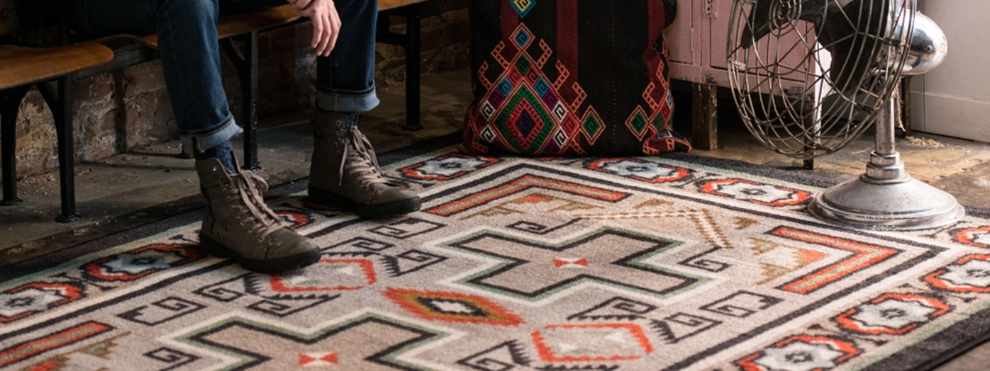 Rugs with Western Art